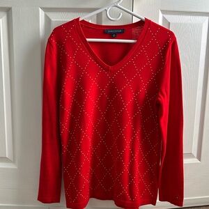 Tommy Hilfiger Women’s V Neck Sweater
